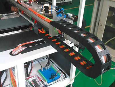 拖鏈應用實例 拖鏈的使用案例 鋼制拖鏈應用案例